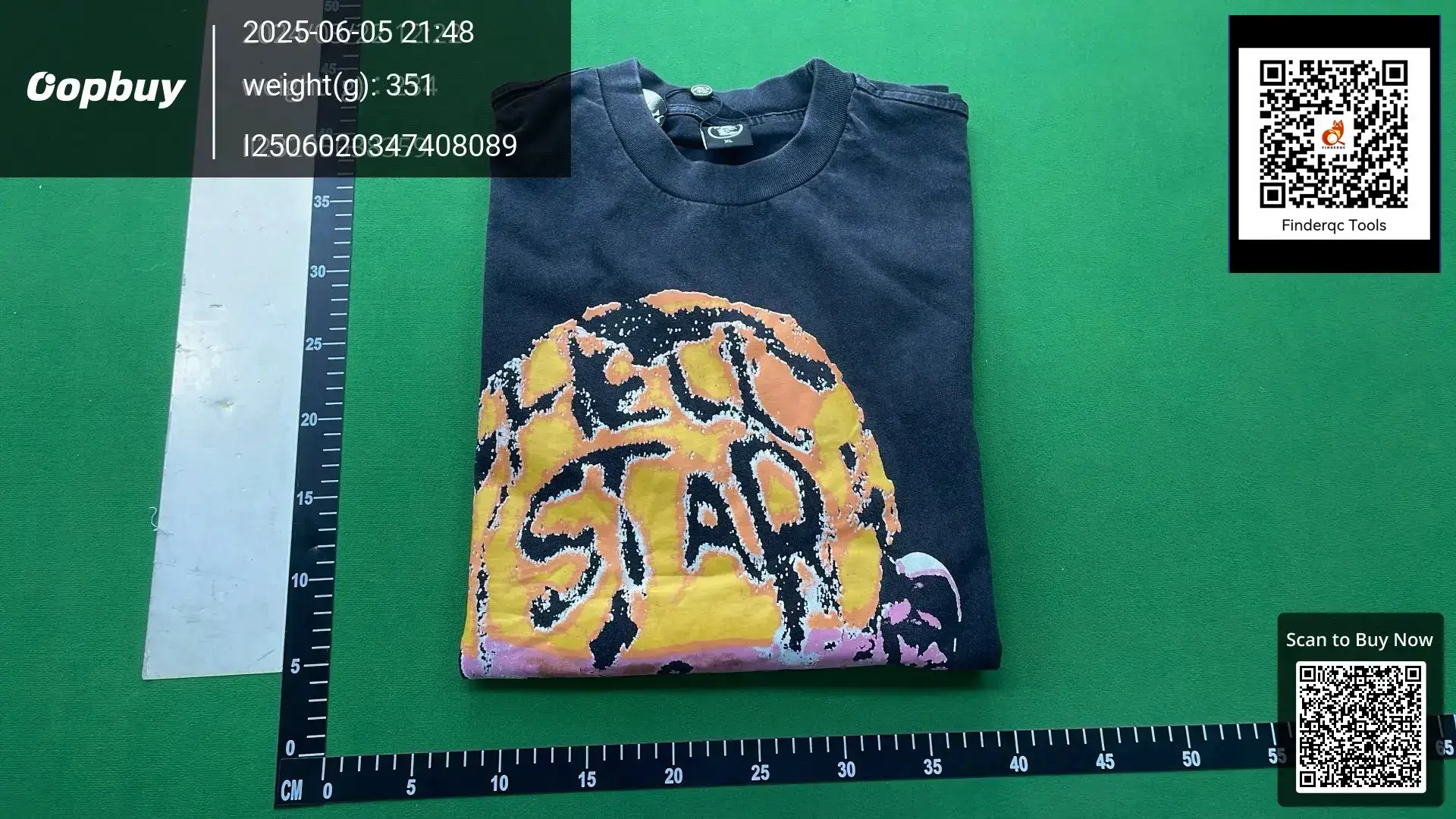 Hellstar Hell Star High Street Vintage Washed Old Casual Loose Men's and Women's Short Sleeve T-Shirt Beautiful Trendy INS