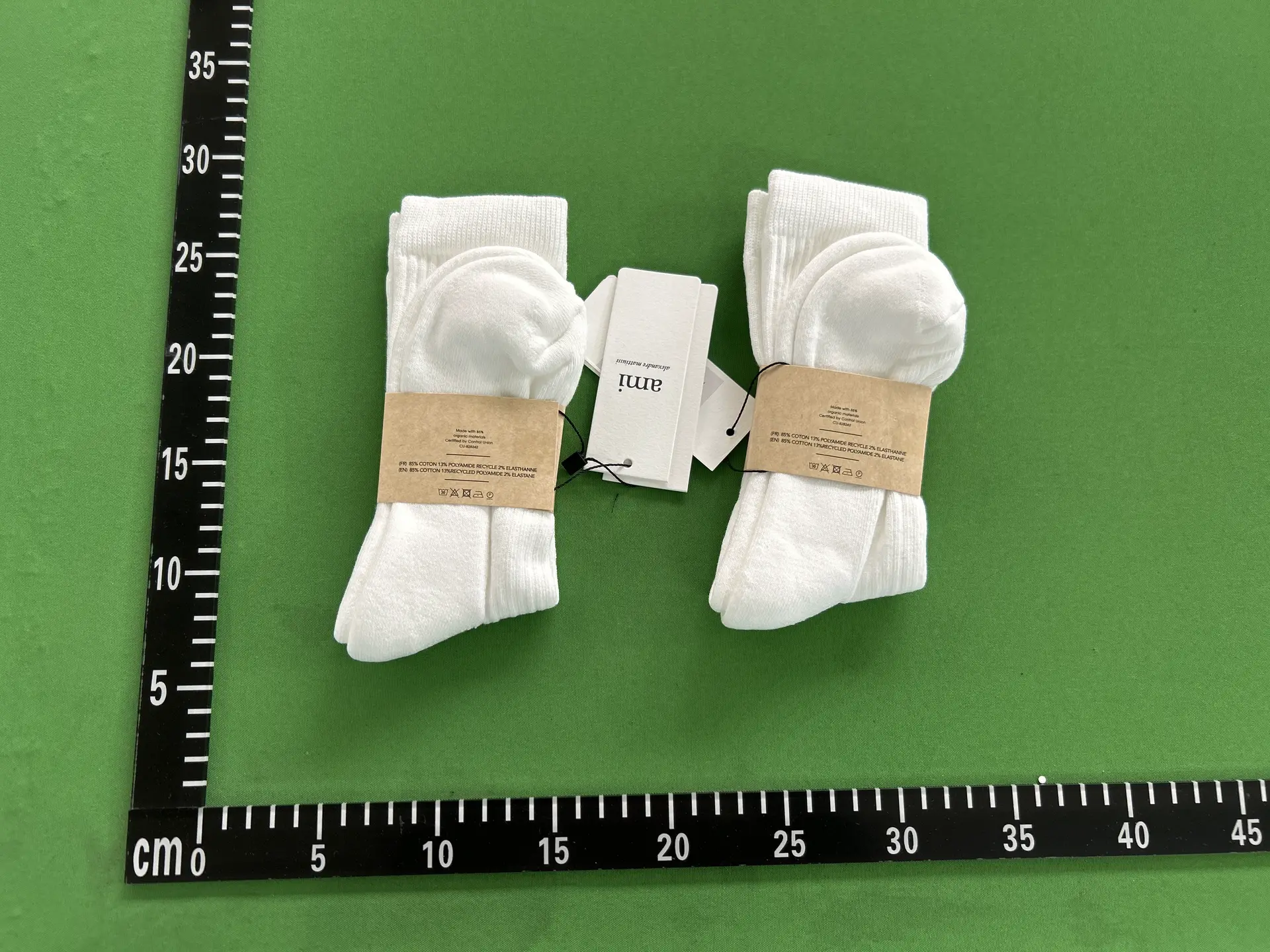 AMI Paris Socks White