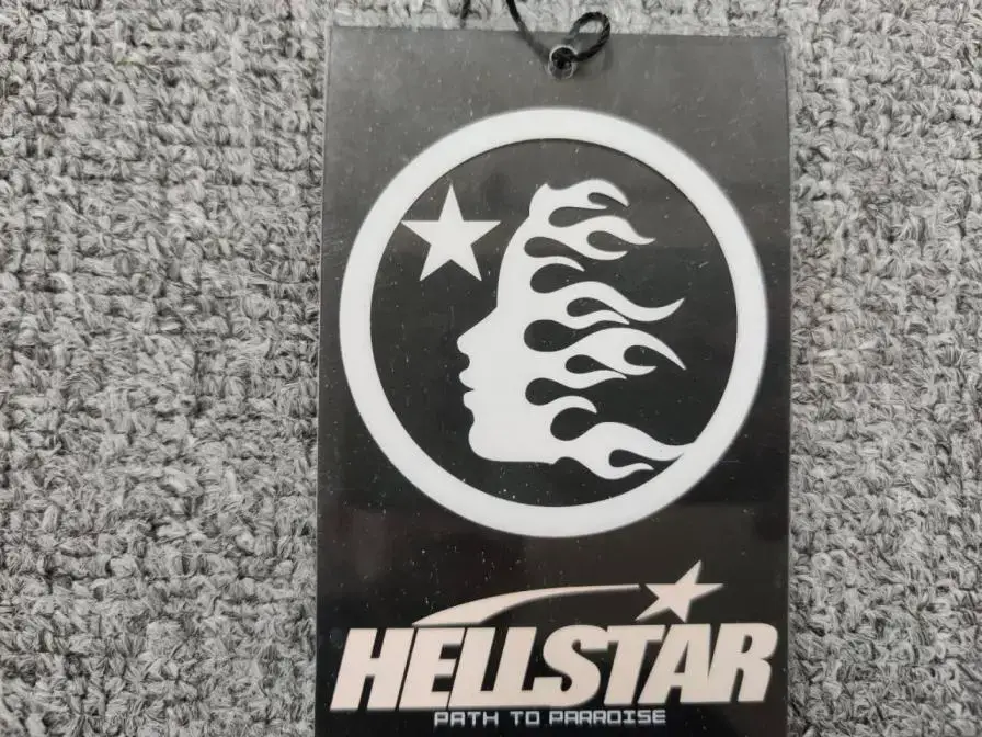 Hellstar Printed Letter Hooded Sweatshirt