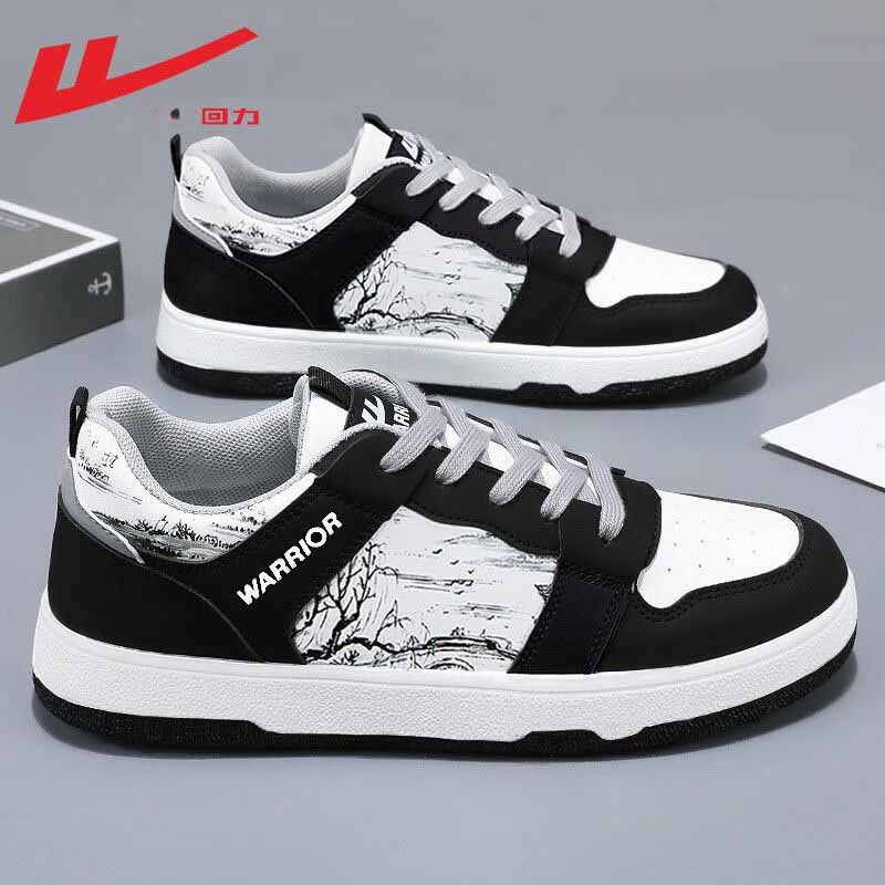 Warrior Men's Sneakers 2026 Spring New National Trend Shoes Versatile Casual Shoes Couple Shoes Skate Shoes