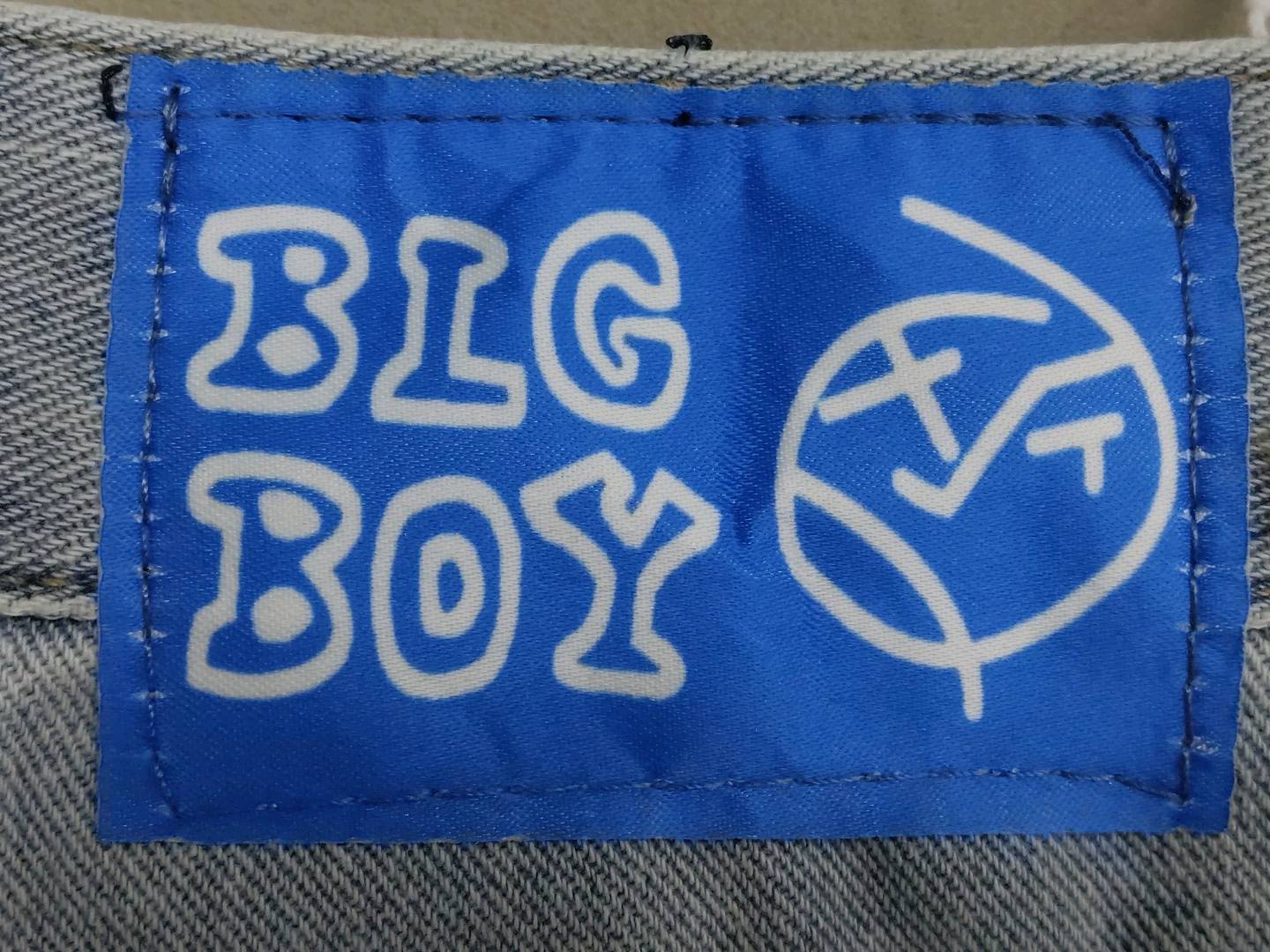 Polar Skateboarding Big Boy Embroidered Denim Shorts QC