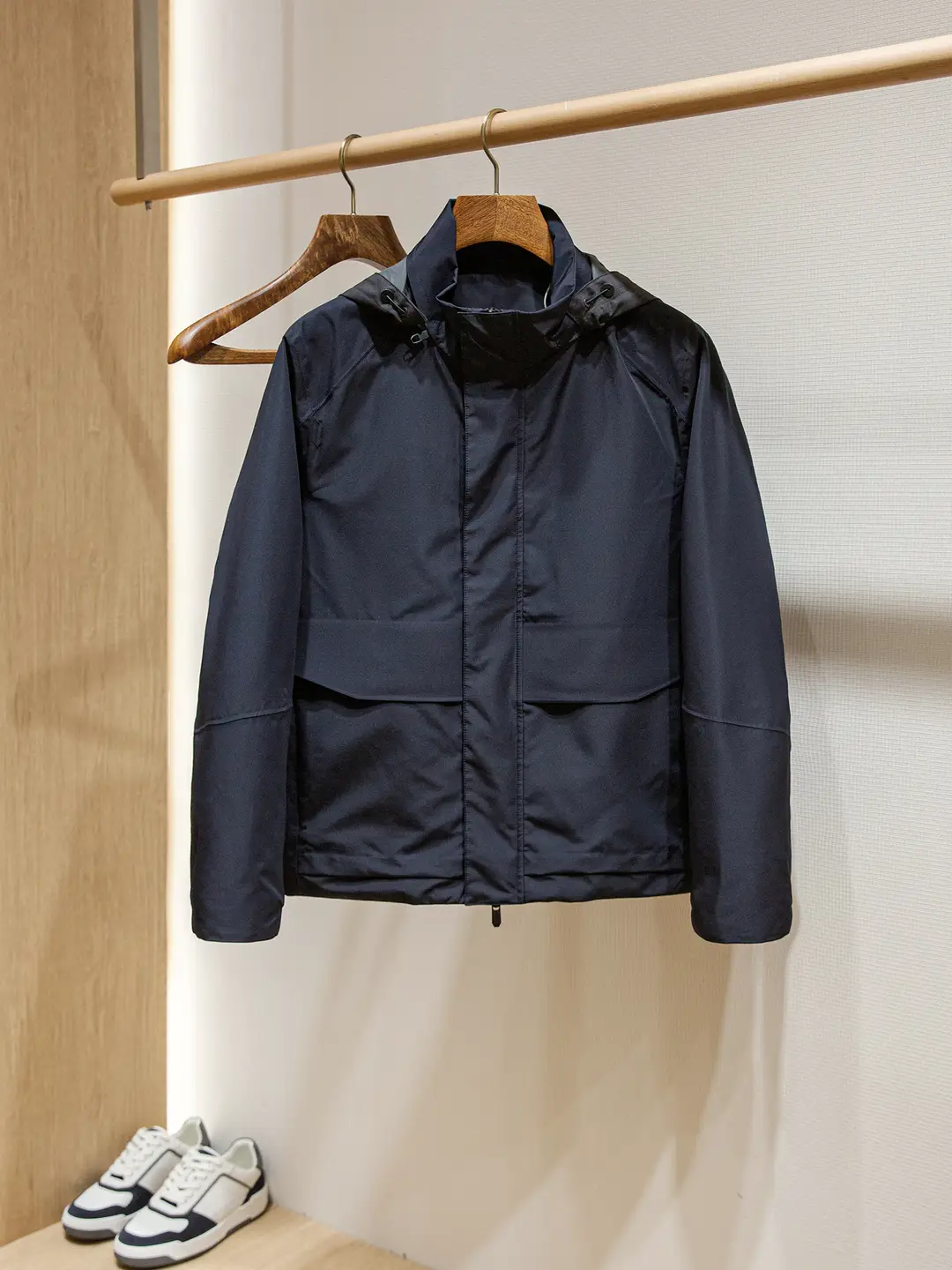 【29900 Zz Version】Olmetex Technical Waterproof Fabric Men's Light Luxury Outdoor Taped Jacket