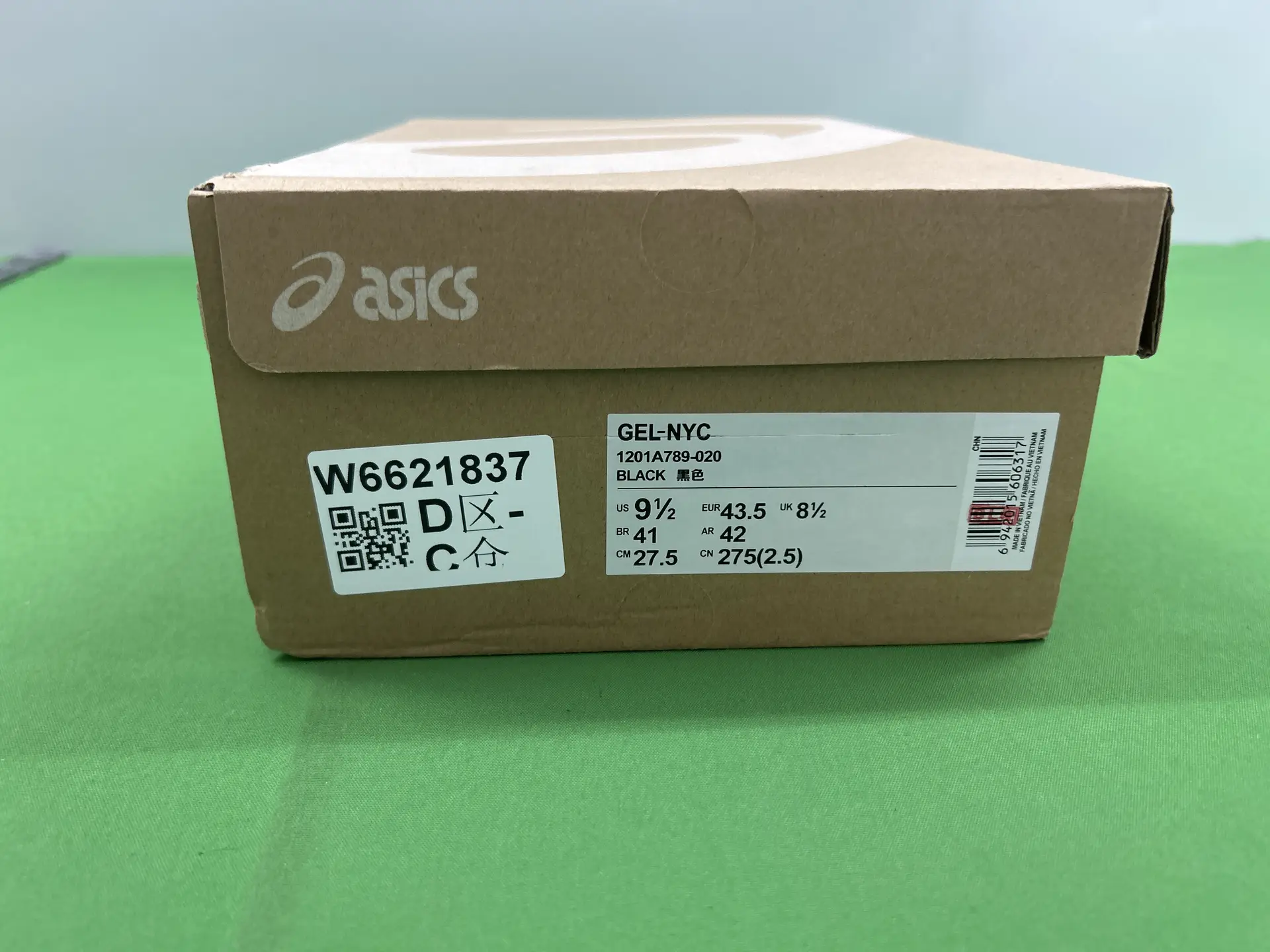 ASICS GEL-NYC BLACK 1201A789-020