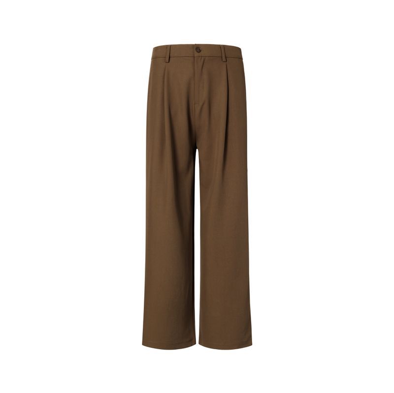 RHRB Men's Pendant Straight Black Casual Pants Men's Summer Thin High-end Loose Pants Pants