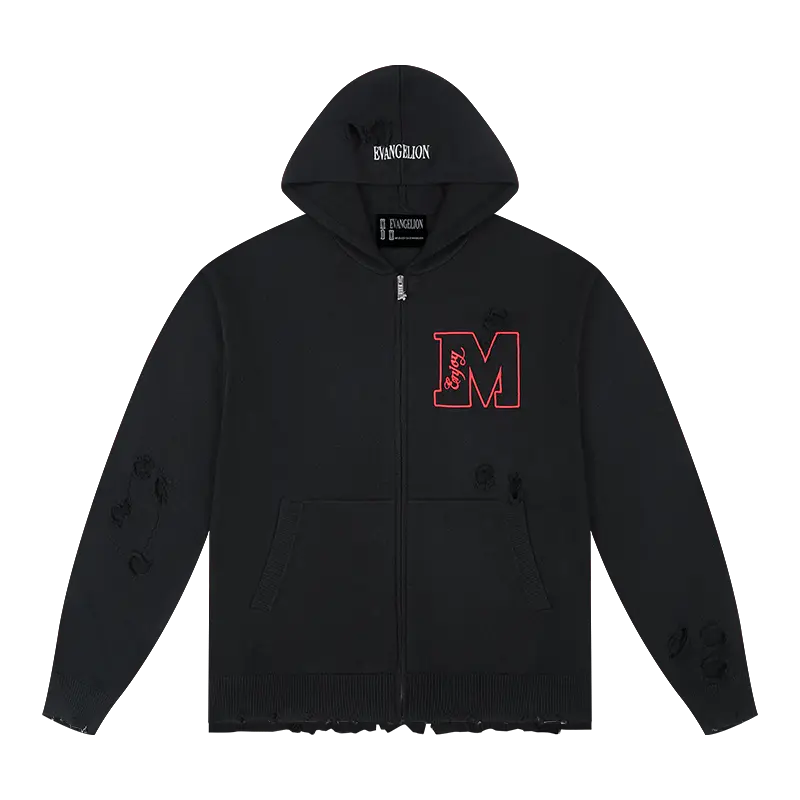Medmxeva Joint Lilith Hooded Sweater Cardigan Outwear Male American Knitwear Female Fall and winter Casual Tops