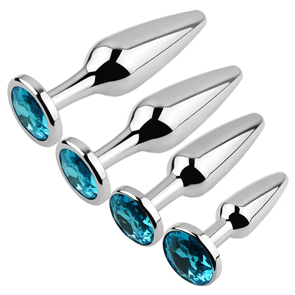Metal Out-And-Out Anal Plug, Anal Plug, Anal Expansion Toy, Male and Female Masturbation Device, Alternative Adult Sex Products