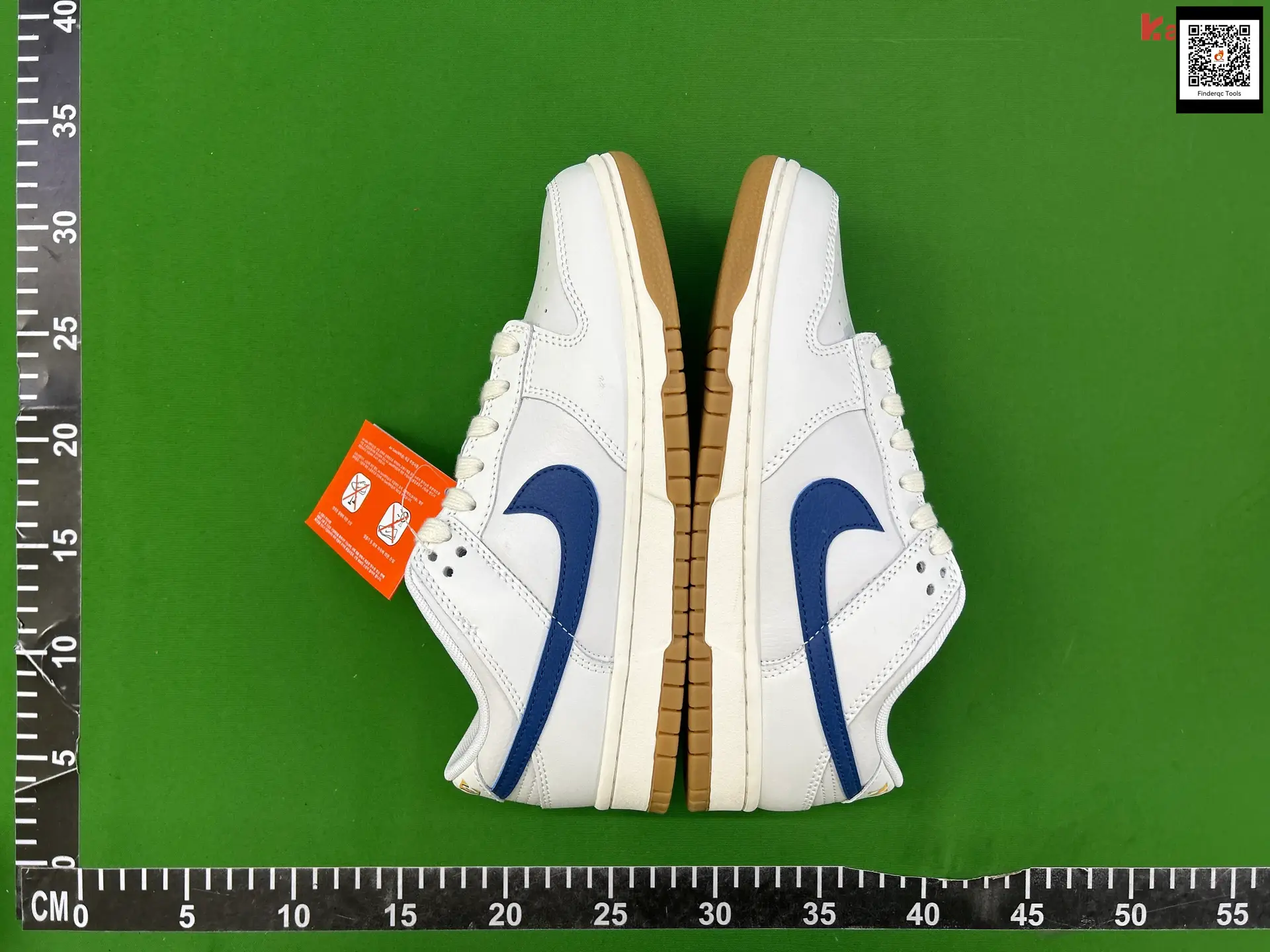 Nike Dunk Low White Blue Gum