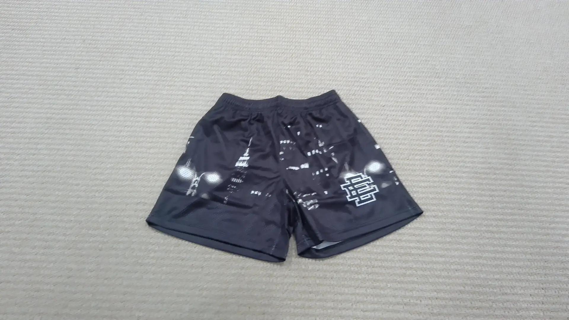 Eric Emanuel EE NYC Shorts Black White
