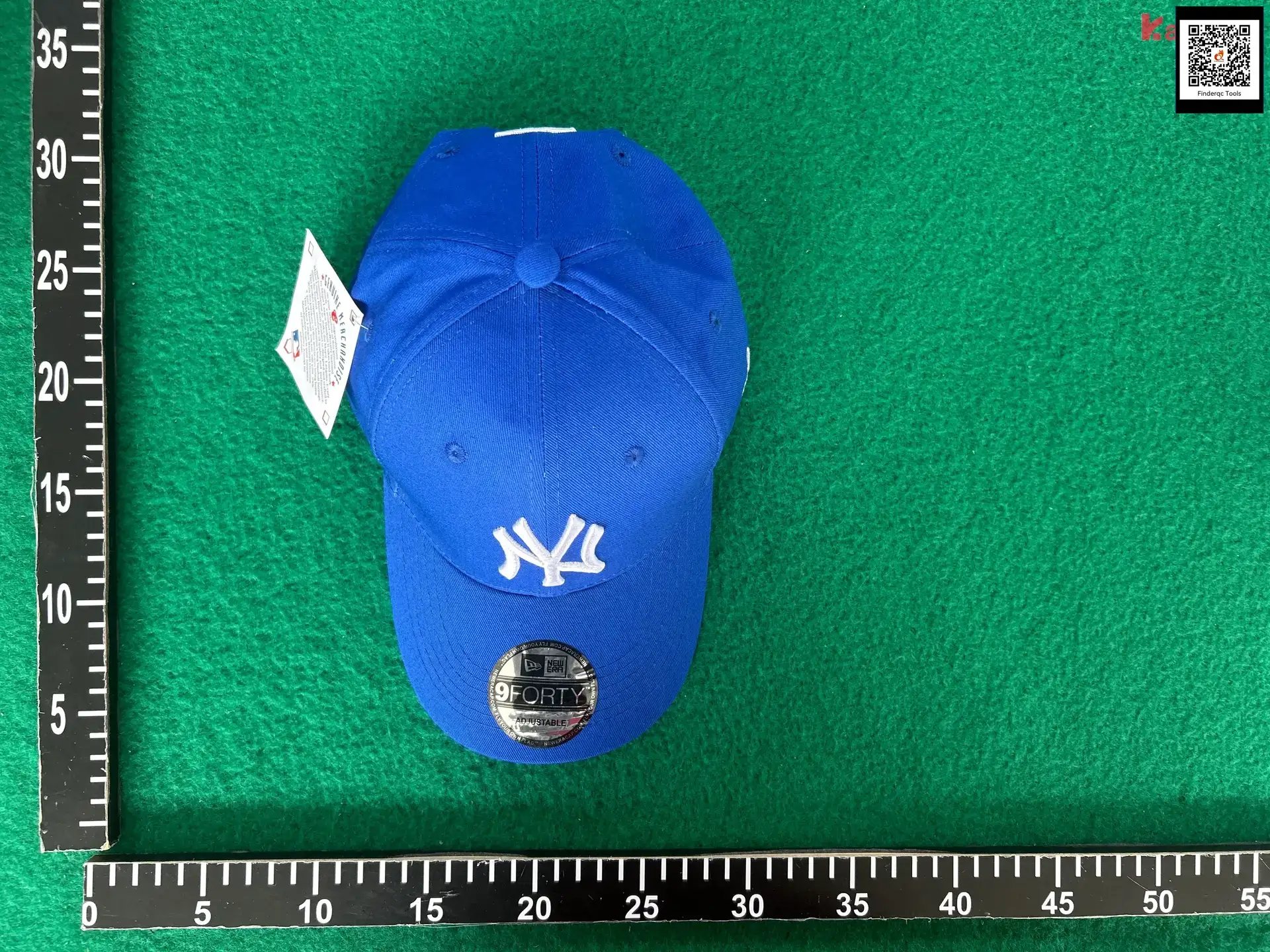 New Era 9FORTY New York Yankees Baseball Cap Royal Blue