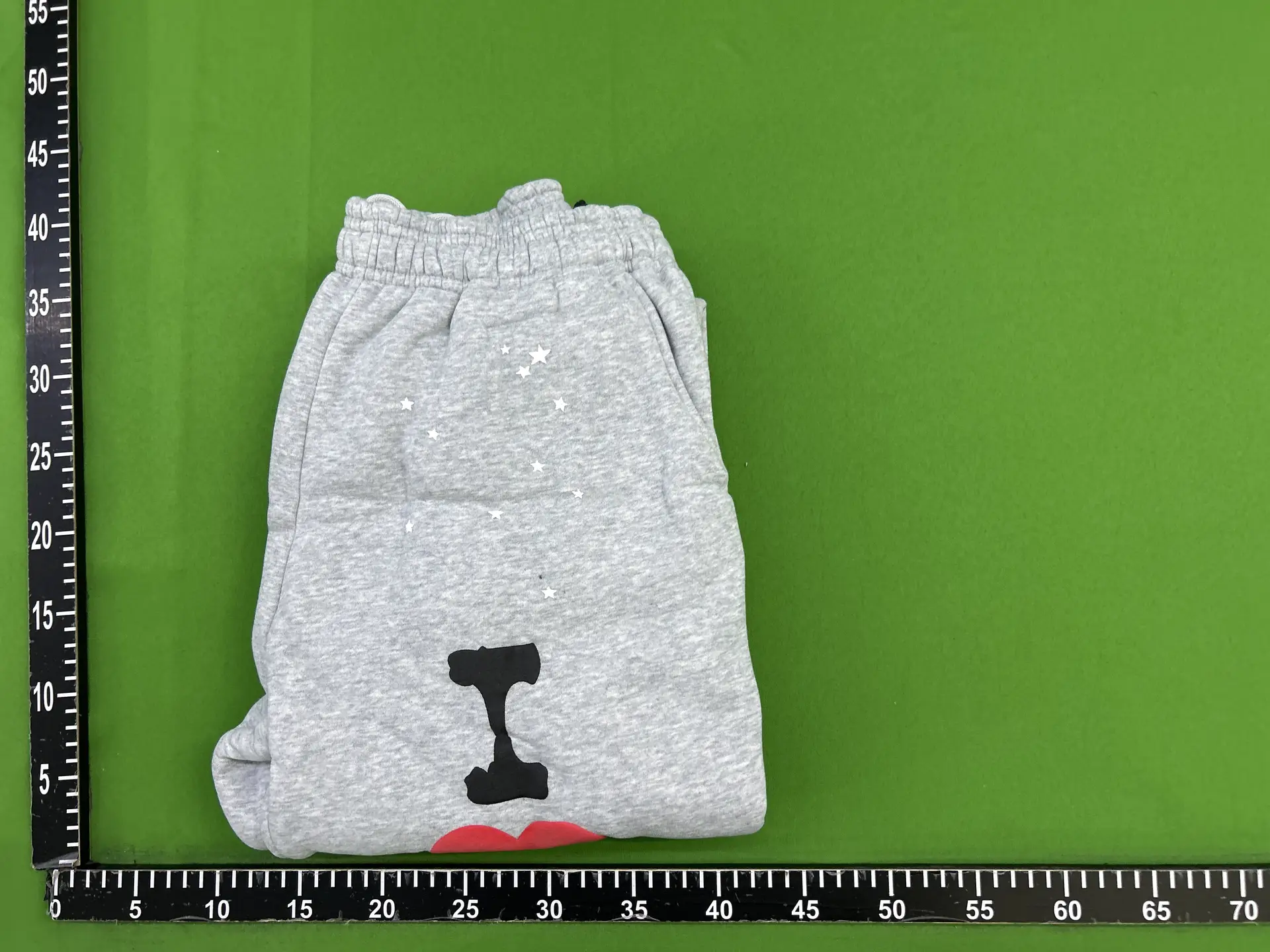 Foreign trade new Sp5der sweater spider web I Love red heart foam gray fleece-lined sweater hoodie in stock