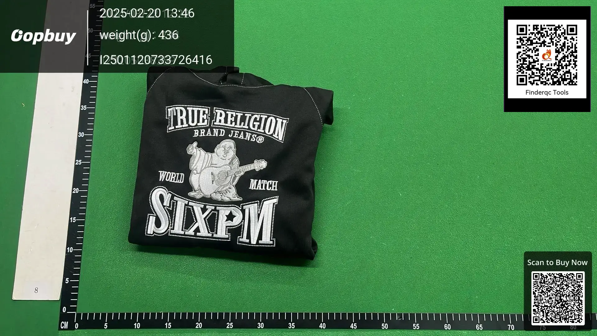 True Religion Brand Jeans black t-shirt