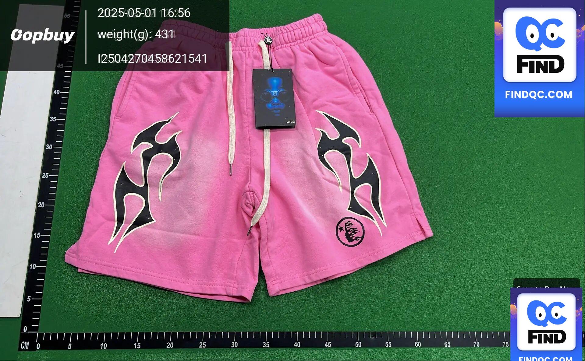 HellstarStudiosShortsins欧美高街潮牌嘻哈休闲运动短裤男女-OK QC