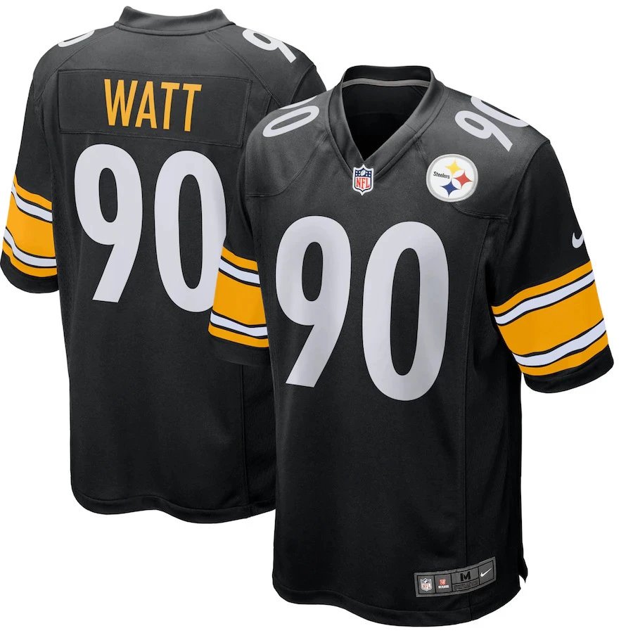 Pittsburgh Steelers WATT 90 Nike NFL Jersey