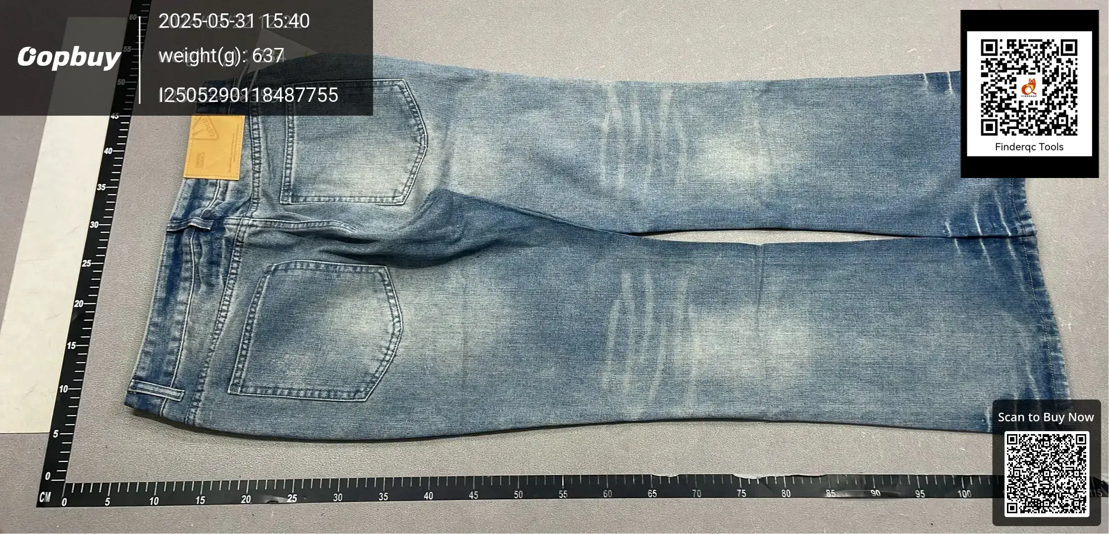 American Style Vintage Washed Old cleanfit Jeans Men's Straight Tube Micro La Gao Street Vibe Style Slimming Trendy Trendy Trousers