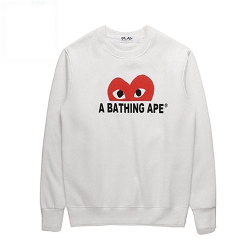 Comme des Garçons PLAY Heart and Bow Print Sweatshirt