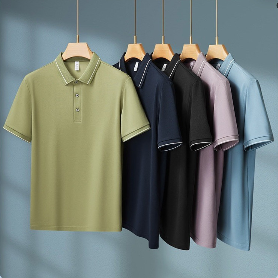 Fat Brother 2026 Plus Size Short Sleeve Polo Shirt for Men, New Summer Cotton Top, Casual Versatile T-Shirt for Big Guys