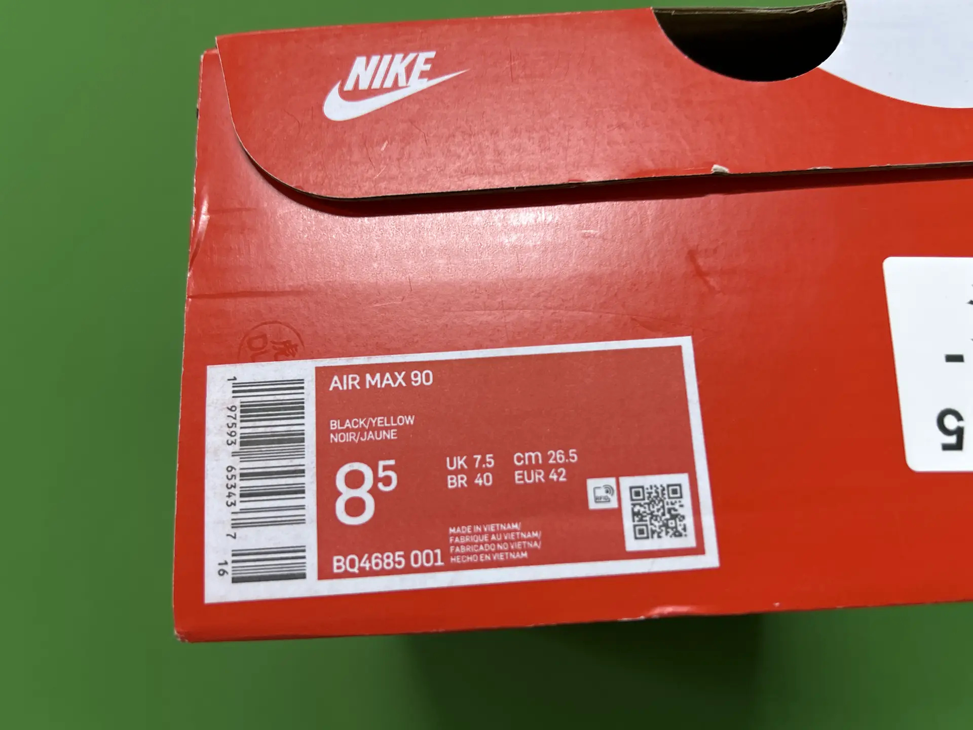 Nike Air Max 90 Black Yellow