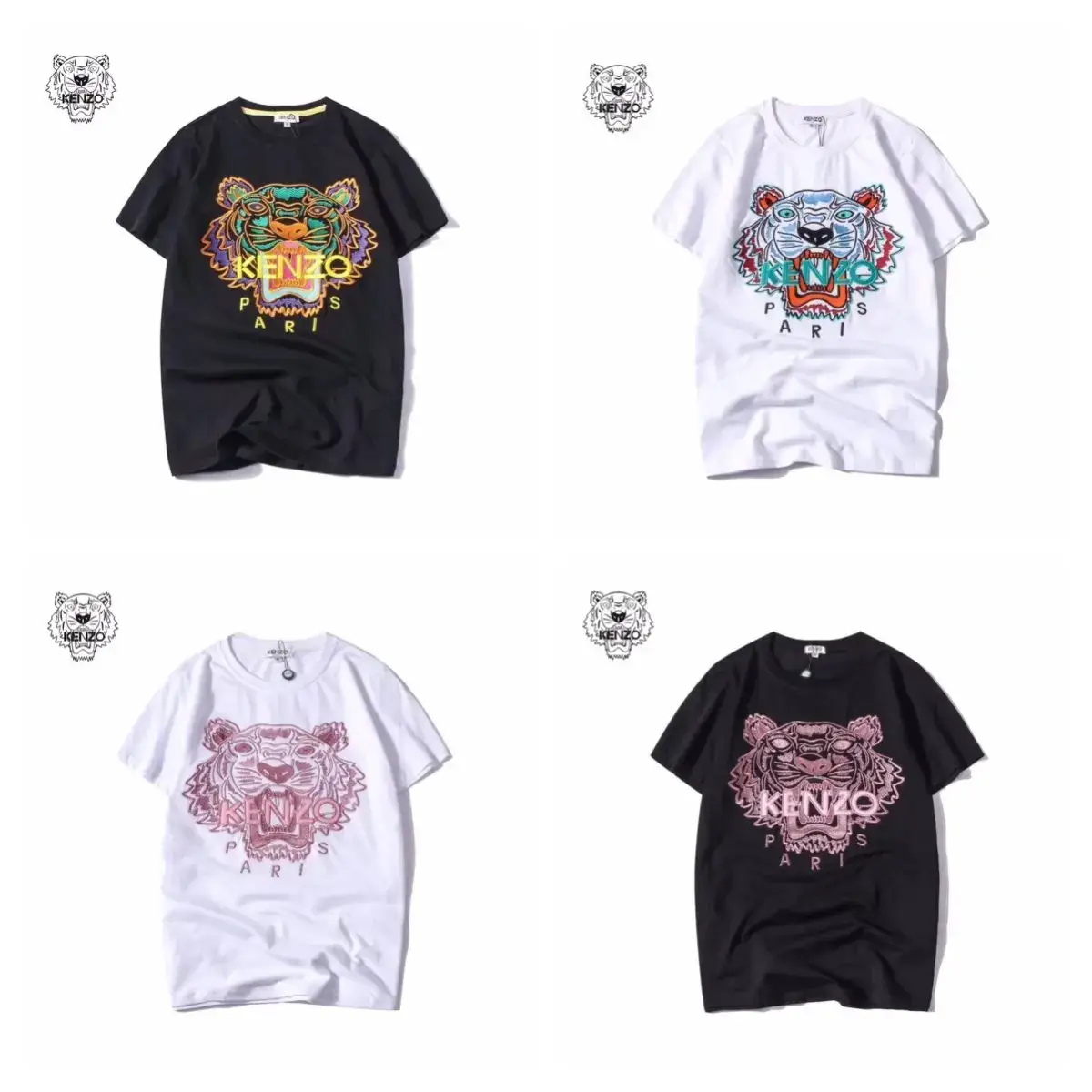 Tiger embroidery T-Shirt original quality