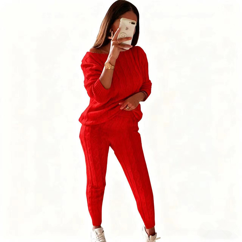 2026 Autumn/Winter New Aliexpress Women's Clothing Amazon Wish New Products European and American Fashion Solid Color Suit Sweater for Women