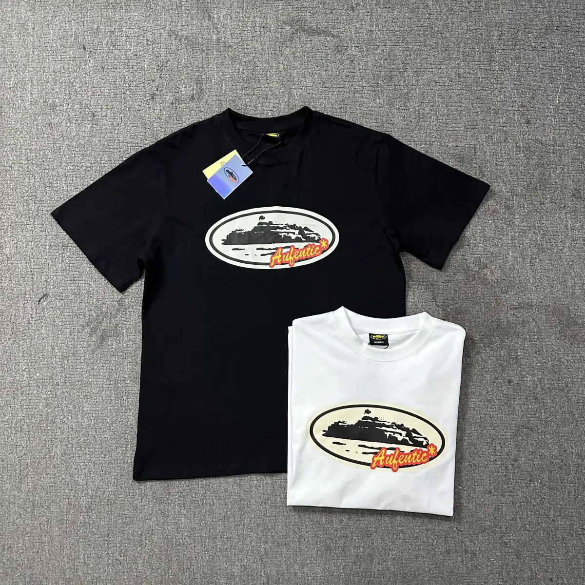 Corteiz Spring and Summer Series of Various Short-Sleeved Street High Street European and American Style Casual Hip-Hop Men's and Women's Casual Half-Sleeves