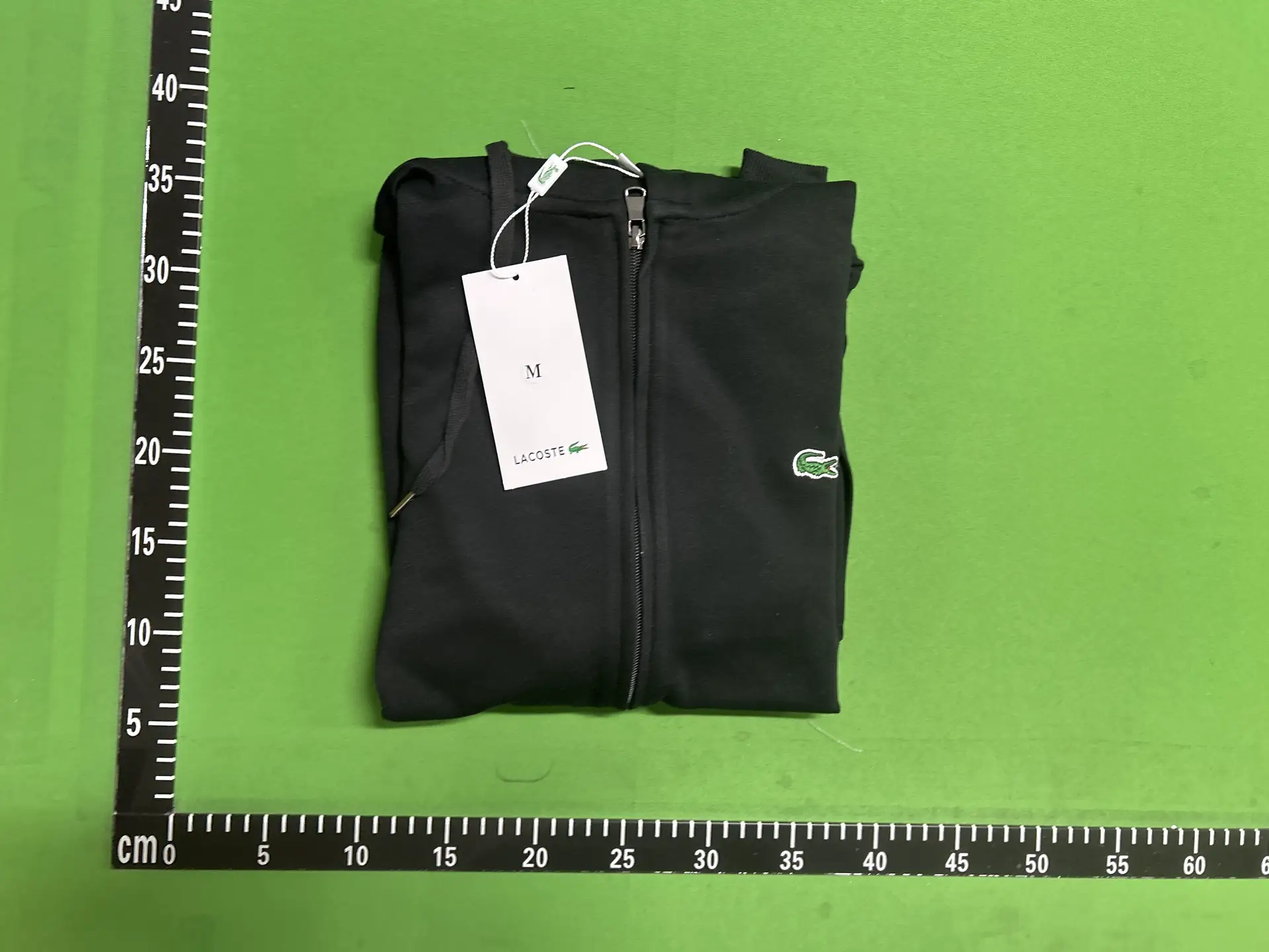 Lacoste Full Zip Hoodie Black