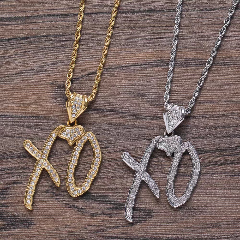 Fashion Necklace for Women, High-End Accessories, New Design, Light Luxury, Niche Temperament, Simple Letter Necklace, Hot Sale QC-foto från 1688 på Qualit.ly