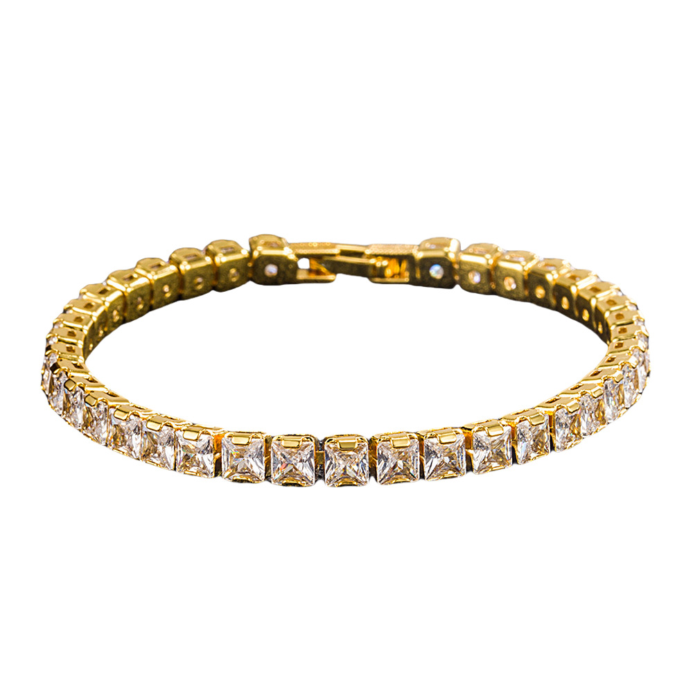 Foreign trade jewelry silver plated 5MM gold bracelet trembles small red book online red popular bracelet in stock wholesale