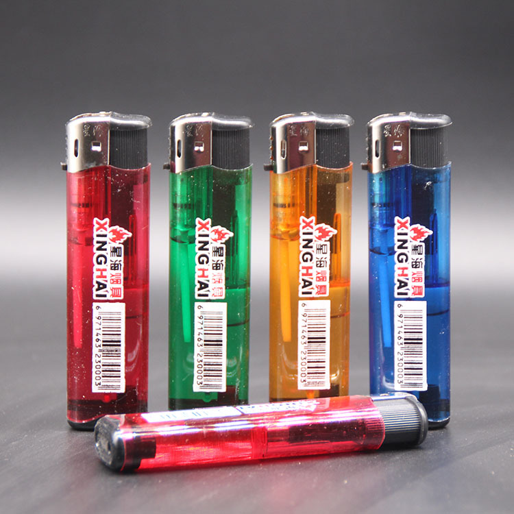New Xinghai 902 electronic plastic lighter manufacturers sell Xinghai 606 electronic lighter wholesale