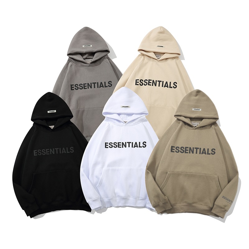 Essentials Silicone Letter Hoodie