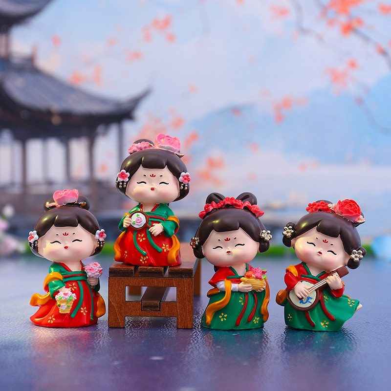 Trendy Chinese-Style Living Room Decoration Tang Xiao Huan Lady Figurine 2.0 Large Creative Trendy Toy Gift Direct from Manufacturer