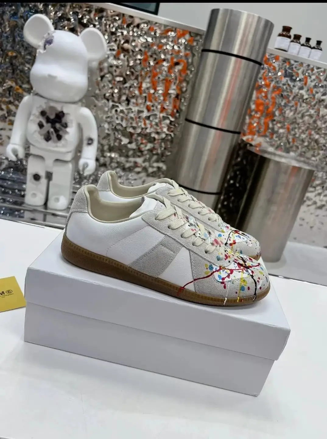MJ*L Maggie Ink Splash Shoes WhatsApp: +853 6686 4886