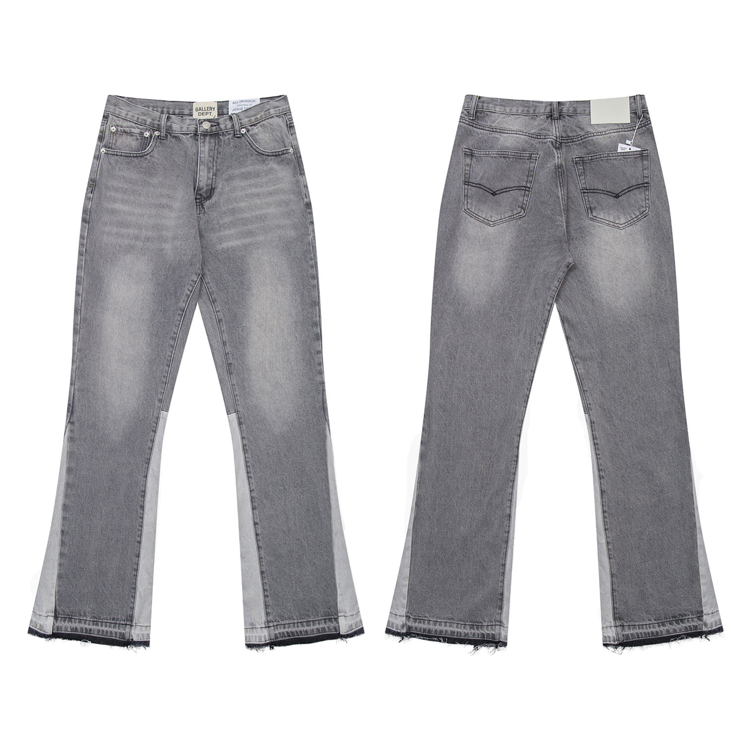 Gallery Dept Simple Solid Color Washed Jeans Loose and Versatile Trendy ins Slim Fit Flared Pants Trendy ins