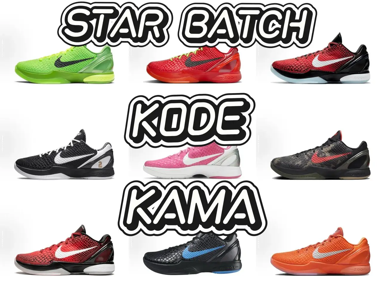 [STAR Edition] Kobe Series! Kobe 5/6 Series