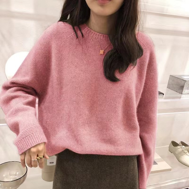 Early Autumn 2025 New Knitwear Base Sweater for Women, Winter Lazy Style, Thin Chic Gentle Inner Top