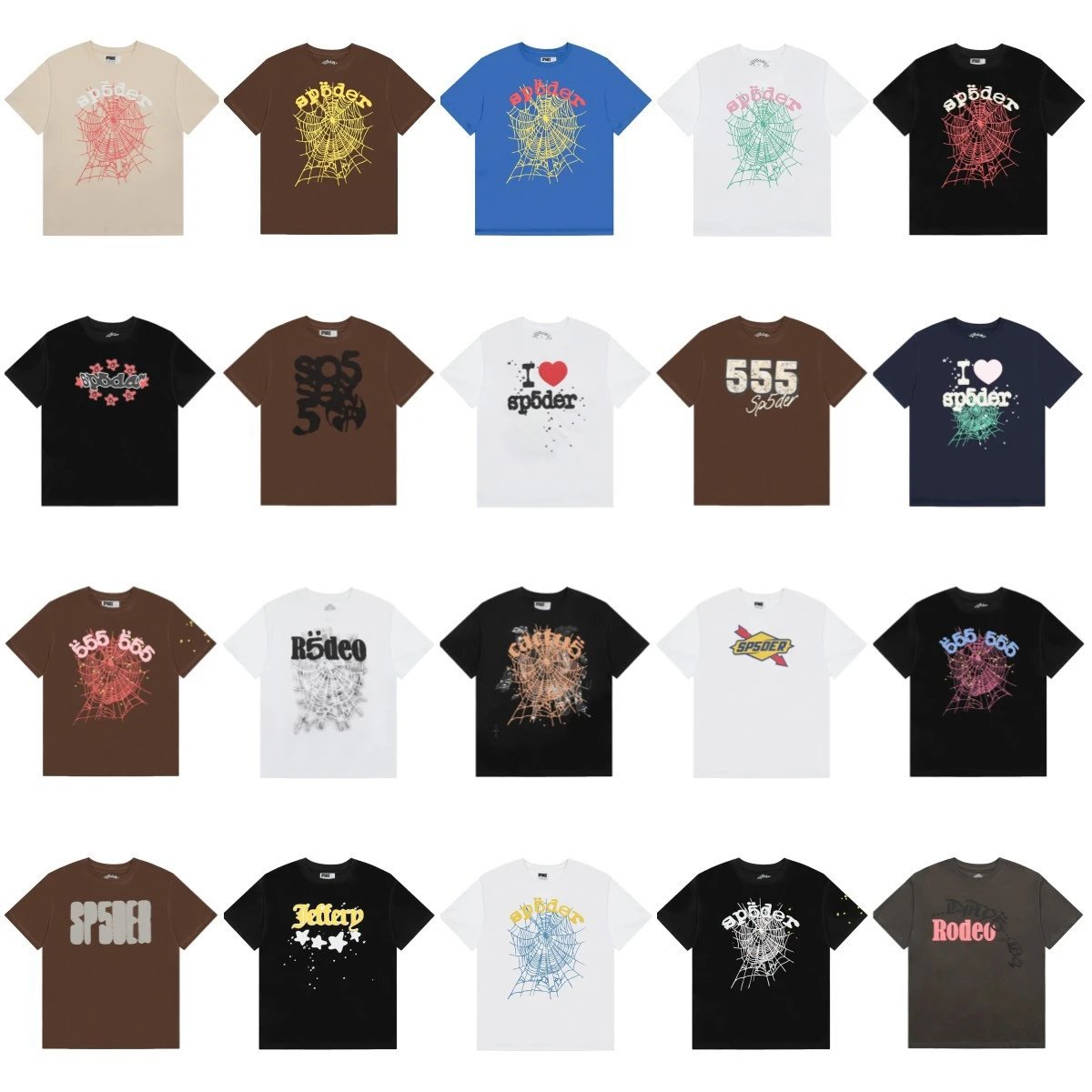 spöder T-shirts