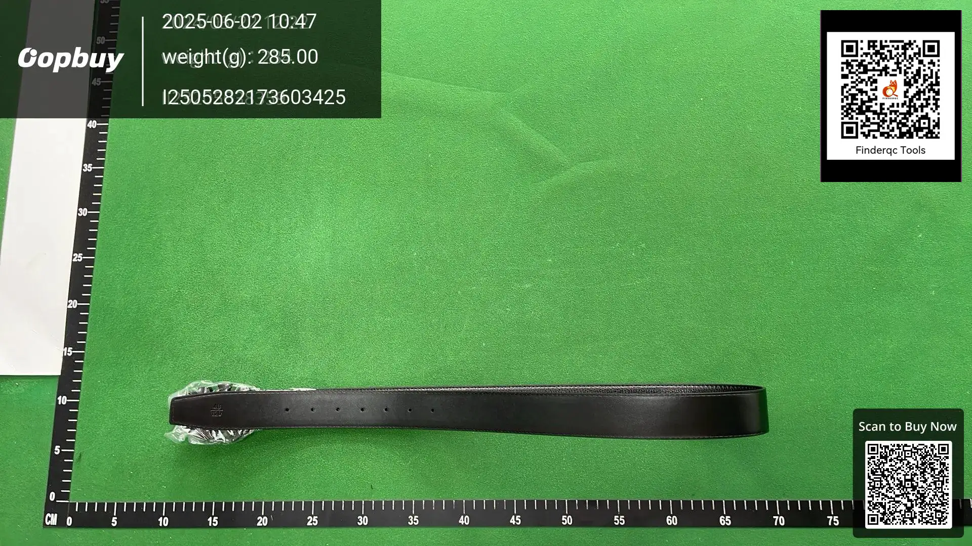Black Leather Belt