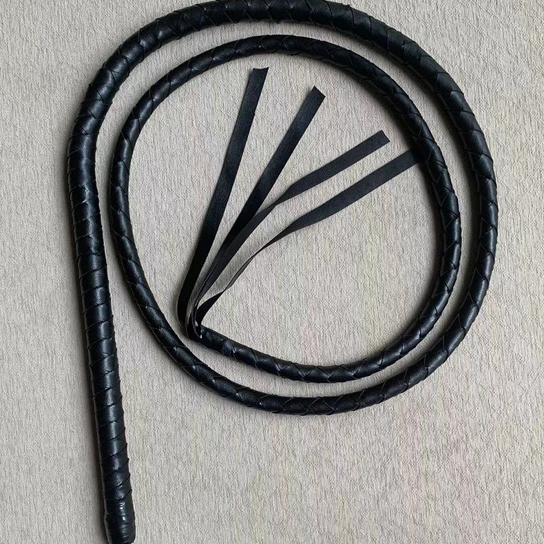 Sex toys long handle whip PVC material three nails set loose whip sex alternative tune whip wholesale