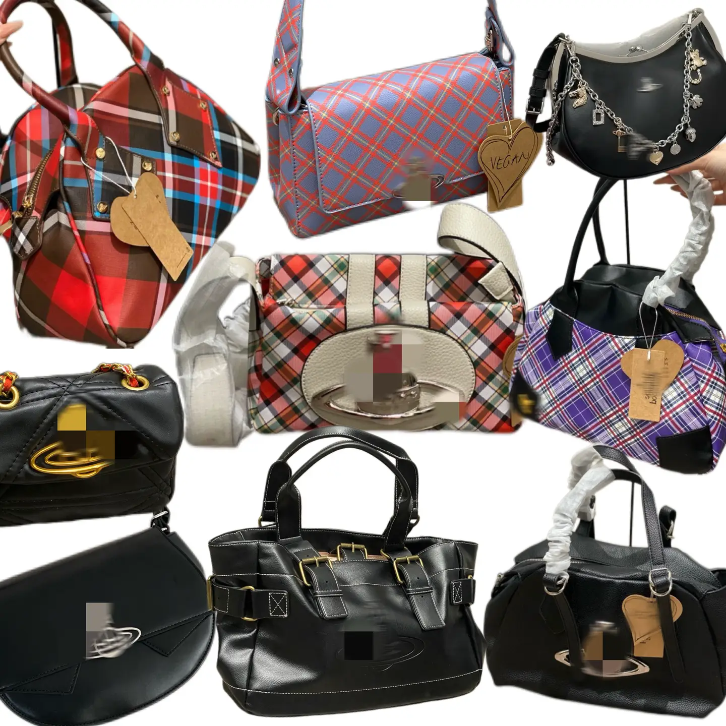 【Second-Hand Saturn Collection】Niche Design High-End Motorcycle Bag Commuter Shoulder Crossbody Bag Handbag for Women