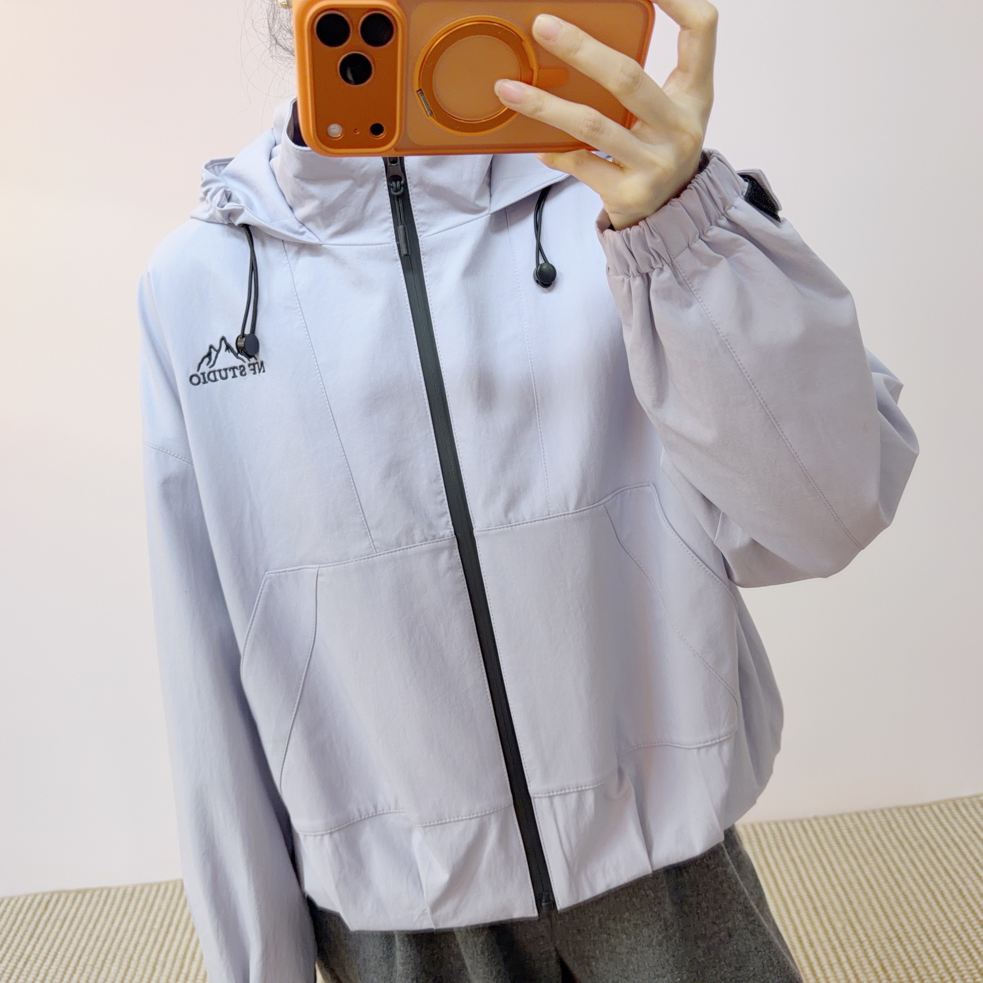 2026 Early Spring New Fashion Stylish Versatile Korean Style Short Windbreaker Long-Sleeve Jacket 015