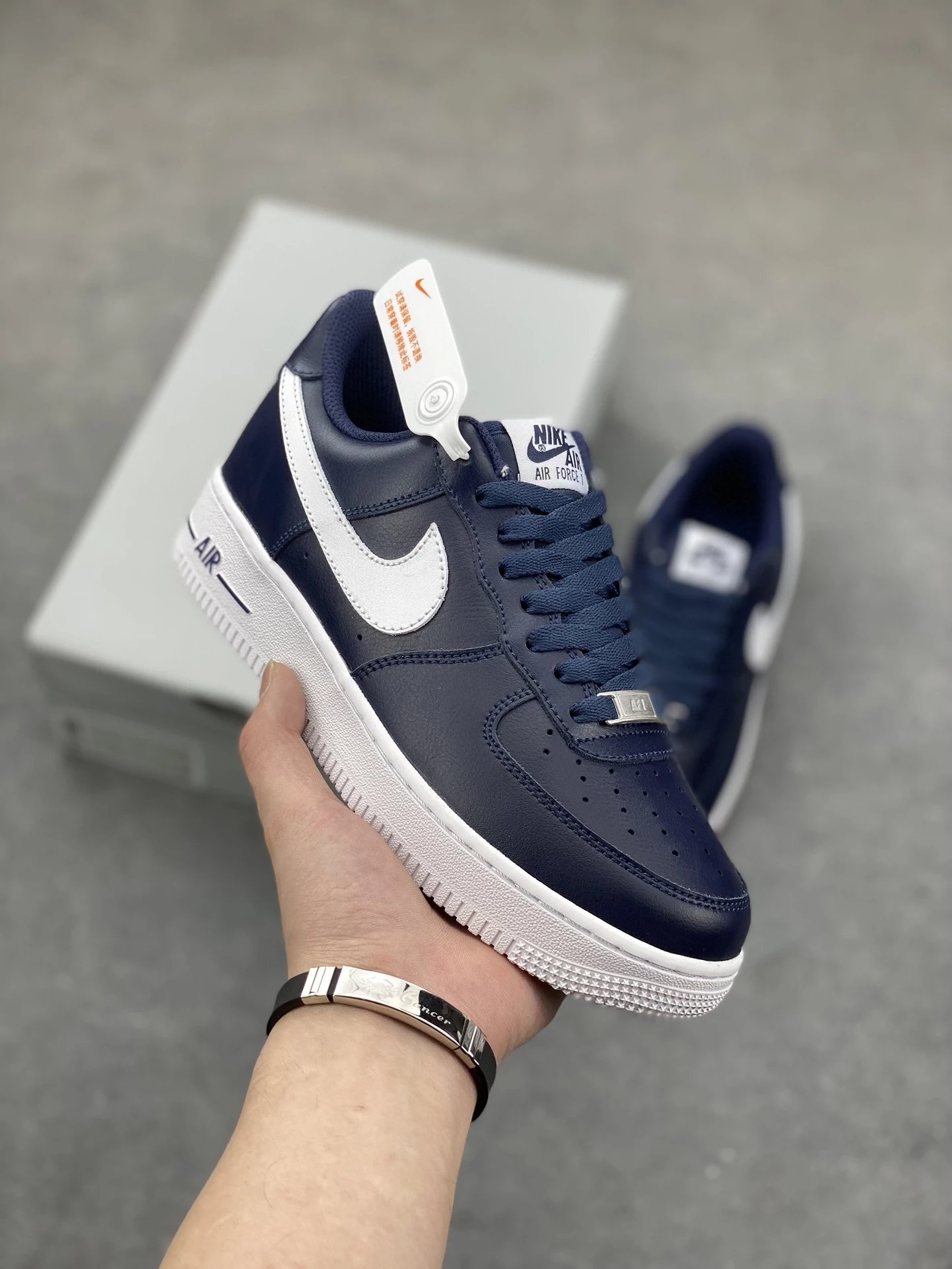 Nike Air Force 1 Low Navy White