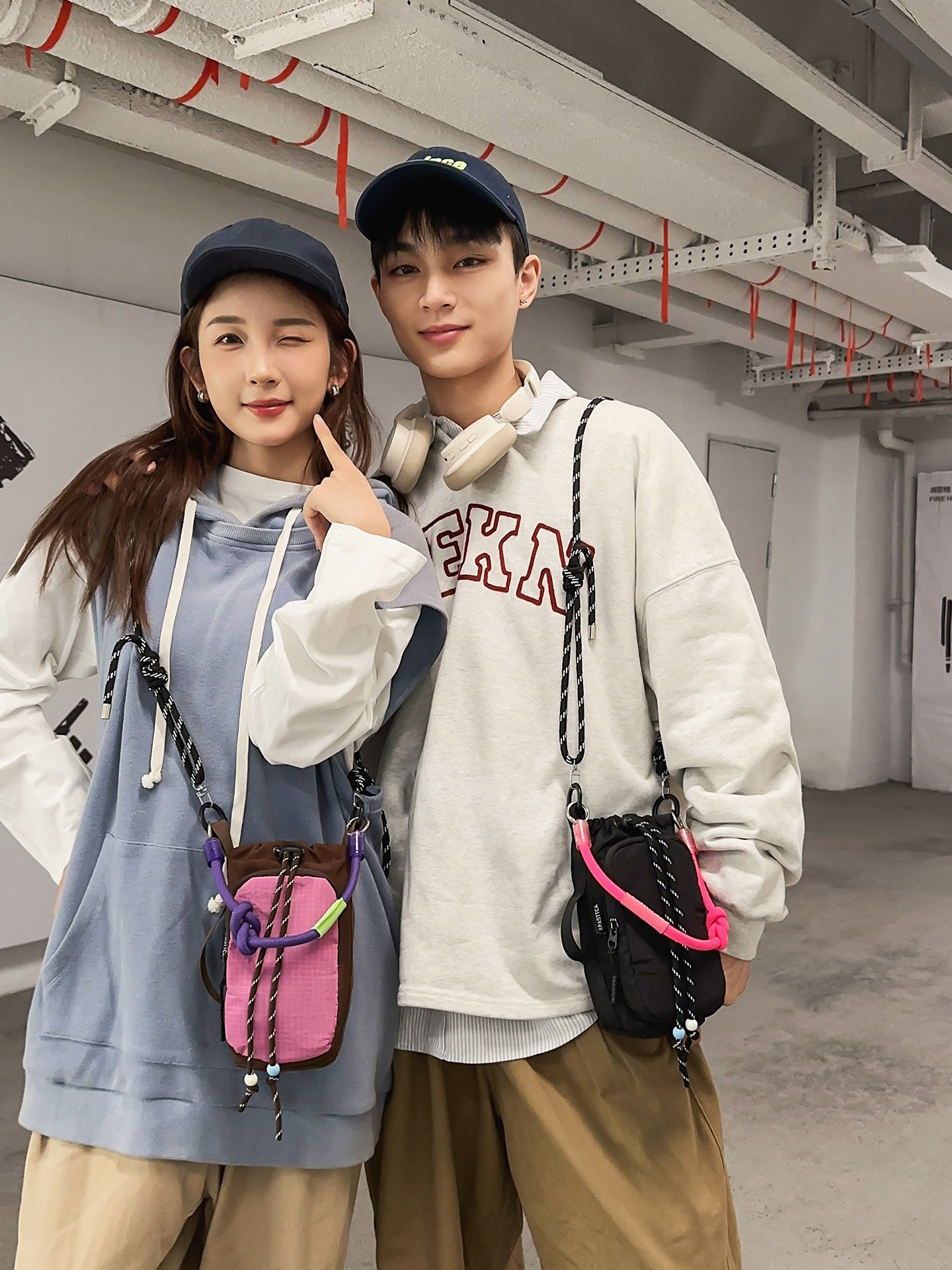 Summer New Style Japanese and Korean Niche Drawstring Drawstring Closure Personalized Single-Shoulder Crossbody Bag for Women, Lightweight and Versatile, Lazy Style Bucket Bag