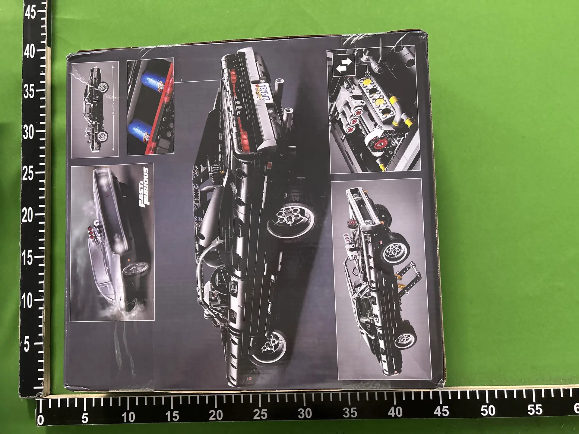 Technology Series Fast and Furious Dodge Charger 42111 Assembled Chinese Building Block Toy 19018