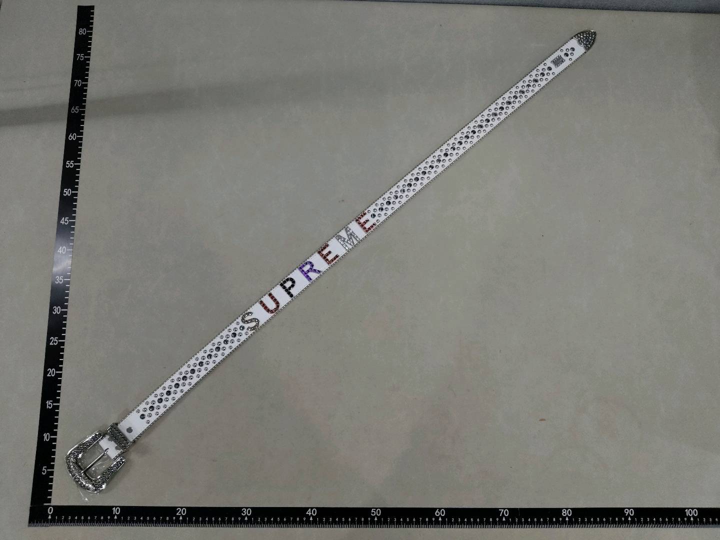 Punk Style, Hip-Hop Style, New Rhinestone Belt. QC