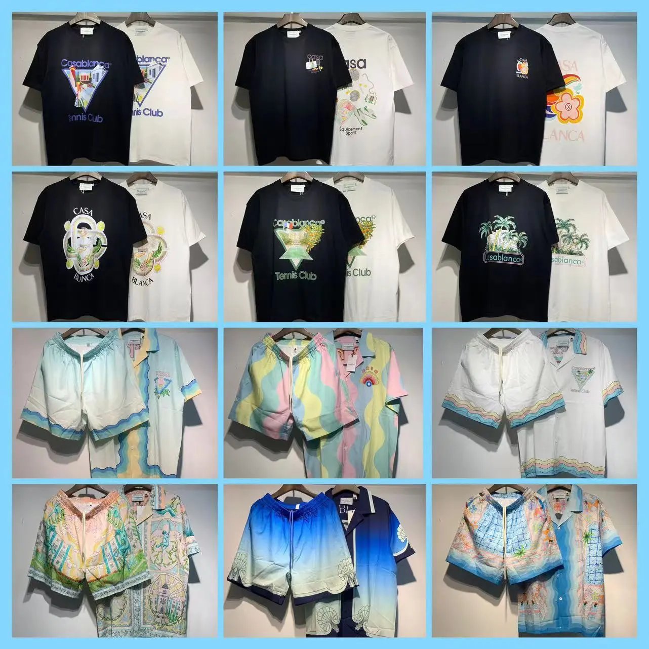 男女休闲宽松短袖圆领T恤潮-MLMLSPTS0303
