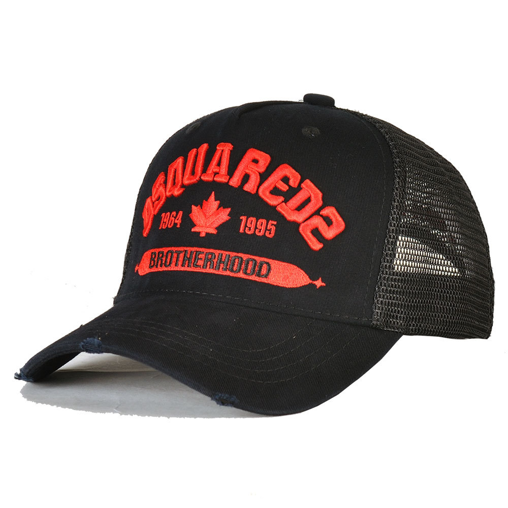 Mesh Hat Spring and Summer 2024 New Style Dsq2 Boys and Girls Futuristic Hat Trendy Brand Baseball Cap Cross-Border Supply Dropshipping Foto QC de 1688 na Qualit.ly