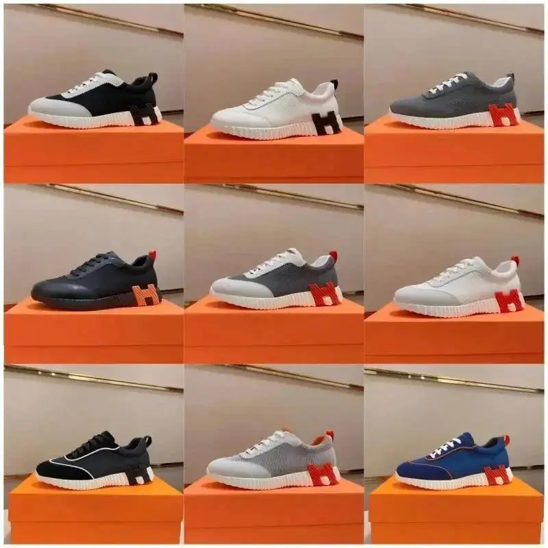 Casual Flat Lace-Up Genuine Leather Men's Shoes