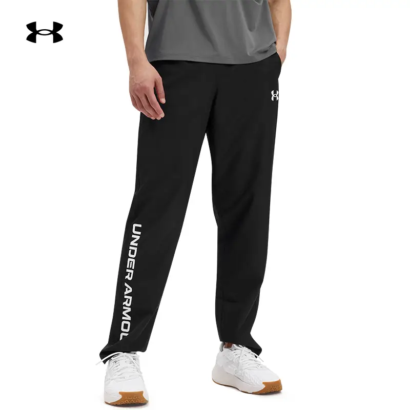 Under Armor Official Ua Spring and Summer Ef Perf Graphic Men's Straight-leg Training Exercise pants 6007559