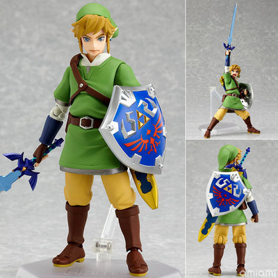 Anime Wholesale figma 153 the Legend of Zelda Sky Sword Link Movable Figure Model Ornaments