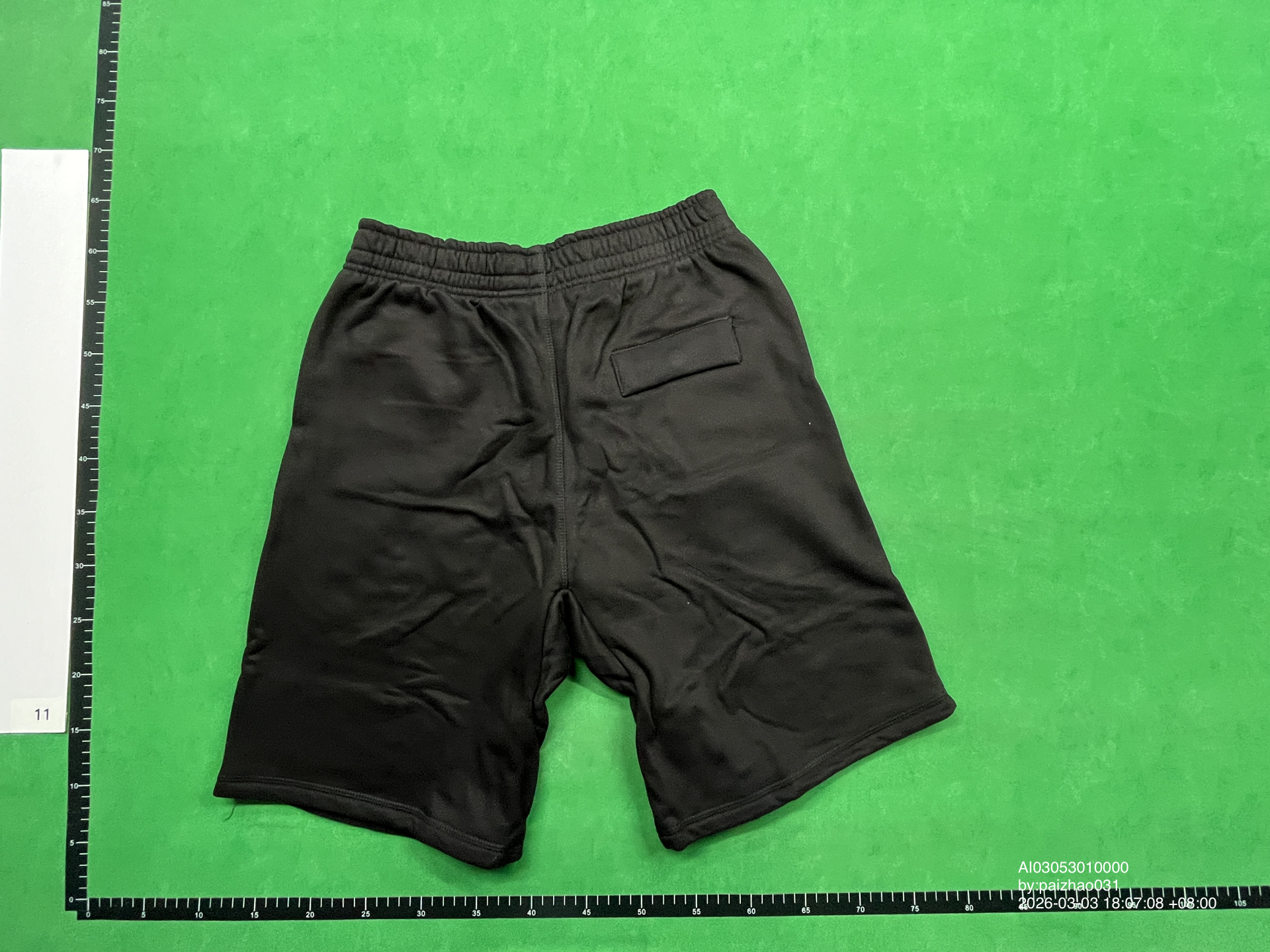 Sweat Shorts Black Grey Blue QC