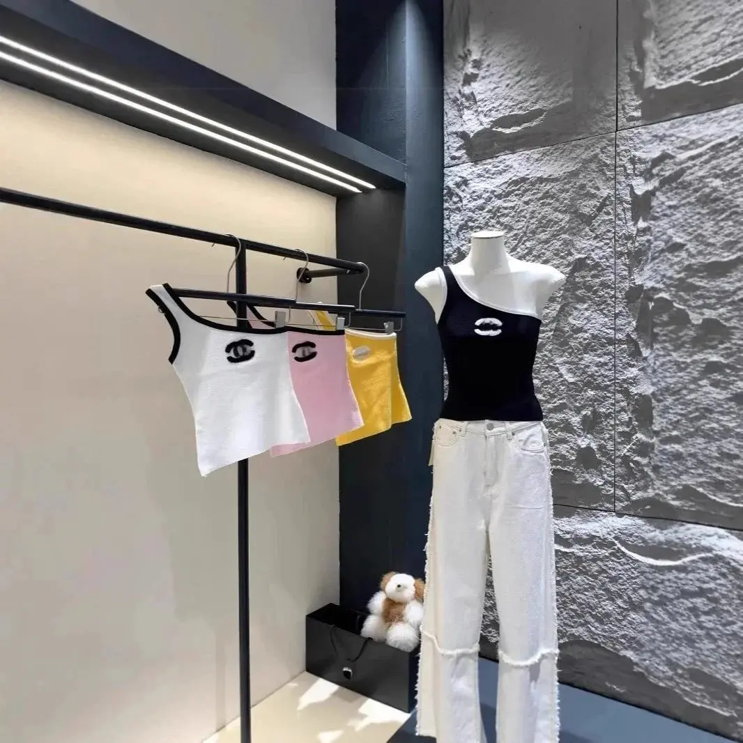 Chanel knit tank tops